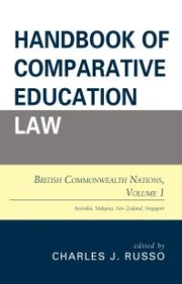 cover of the book Handbook of Comparative Education Law : British Commonwealth Nations