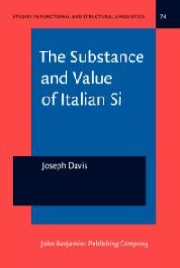 cover of the book The Substance and Value of Italian Si