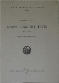 cover of the book Minor Buddhist Texts: Third Bhavanakrama