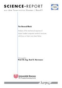 cover of the book Analysis of the Mechanical Response of Impact Loaded Composite Sandwich Structures with Focus on Foam Core Shear Failure