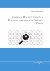 cover of the book Empirical Research Towards a Relevance Assessment of Software Clones