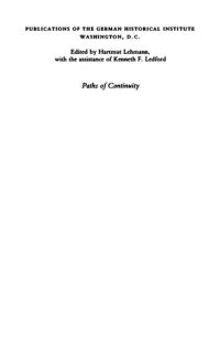 cover of the book Paths of Continuity: Central European Historiography from the 1930s to the 1950s