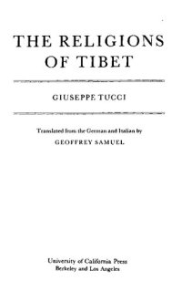 cover of the book The Religions of Tibet