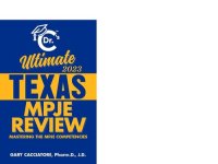 cover of the book Dr. C's Ultimate Texas MPJE Review 2023