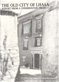 cover of the book The Old City of Lhasa: Report from a conservation project