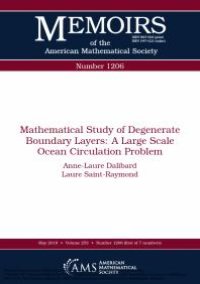 cover of the book Mathematical Study of Degenerate Boundary Layers: a Large Scale Ocean Circulation Problem