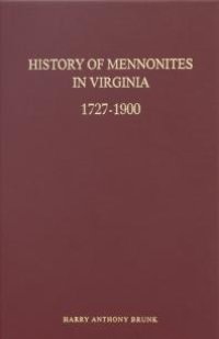 cover of the book History of Mennonites in Virginia