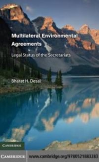 cover of the book Multilateral Environmental Agreements : Legal Status of the Secretariats