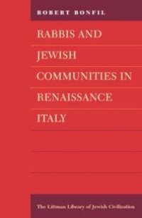 cover of the book Rabbis and Jewish Communities in Renaissance Italy