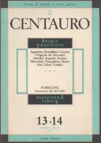 cover of the book Il Centauro. Rivista di filosofia e teoria politica. Storia Tradizione