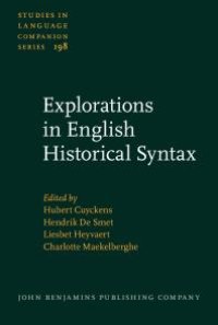 cover of the book Explorations in English Historical Syntax