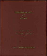 cover of the book Dressmaking at Home (Lutterloh method in inches), circa 1960