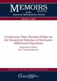 cover of the book Continuous-Time Random Walks for the Numerical Solution of Stochastic Differential Equations