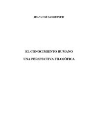 cover of the book El conocimiento humano