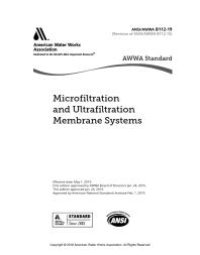 cover of the book AWWA B112-19 Microfiltration and Ultrafiltration Membrane Systems