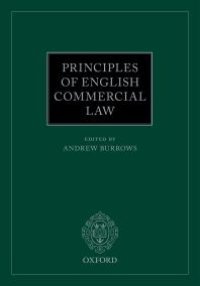 cover of the book Principles of English Commercial Law