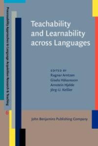 cover of the book Teachability and Learnability Across Languages