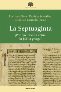 cover of the book La Septuaginta: ¿por qué resulta actual la Biblia griega?