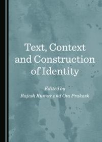 cover of the book Text, Context and Construction of Identity