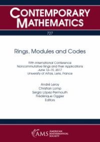 cover of the book Rings, Modules and Codes