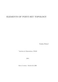 cover of the book Elements of Point-Set Topology