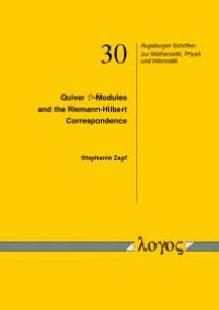 cover of the book Quiver d-Modules and the Riemann-Hilbert Correspondence