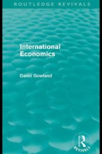 cover of the book International Economics (Routledge Revivals)