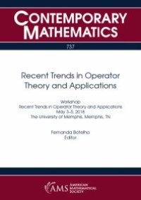 cover of the book Recent Trends in Operator Theory and Applications