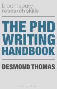 cover of the book The PhD Writing Handbook