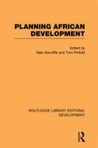 cover of the book Planning African Development