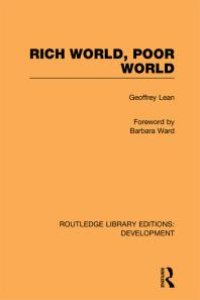 cover of the book Rich World, Poor World