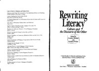 cover of the book Rewriting literacy