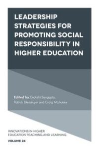 cover of the book Leadership Strategies for Promoting Social Responsibility in Higher Education