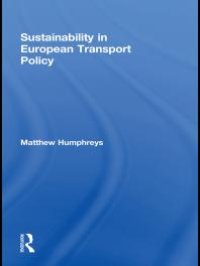 cover of the book Sustainability in European Transport Policy