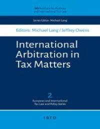 cover of the book International Arbitration in Tax Matters