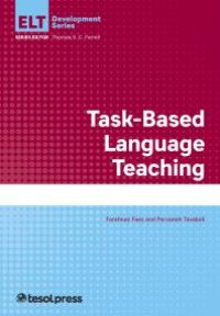 cover of the book Task-Based Language Teaching