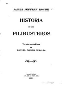 cover of the book Historia de los filibusteros