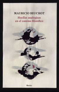 cover of the book Huellas analógicas en el camino filosófico