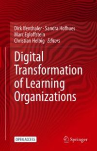 cover of the book Digital Transformation of Learning Organizations