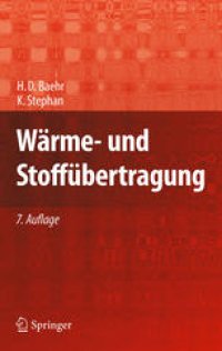 cover of the book Wärme- und Stoffübertragung 