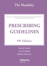 cover of the book The Maudsley Prescribing Guidelines