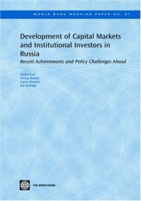 cover of the book Development of Capital Markets and Institutional Investors in Russia: Recent Achievements and Policy Challenges Ahead 