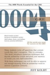 cover of the book GRE 4000 : The 4000 Words Essential for the GRE