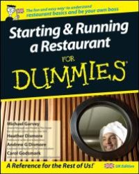 cover of the book Starting and Running a Restaurant for Dummies