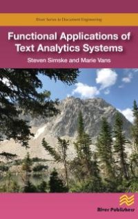 cover of the book Functional Applications of Text Analytics Systems