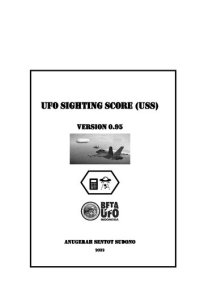 cover of the book UFO SIGHTING SCORE (USS) Version 0.95 (English)