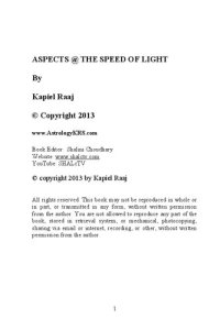 cover of the book Aspects @ The speed of light