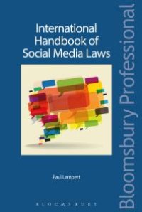 cover of the book International Handbook of Social Media Laws