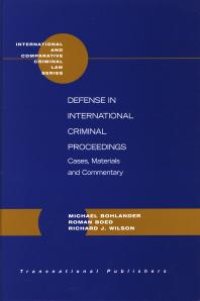 cover of the book Defense in International Criminal Proceedings