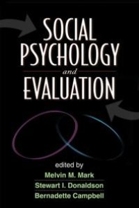 cover of the book Social Psychology and Evaluation